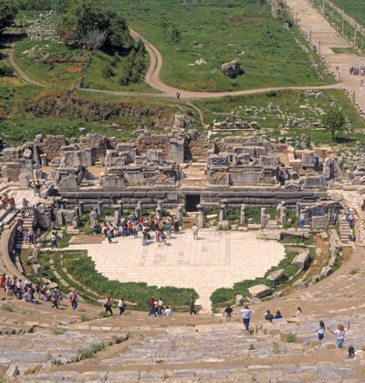 The Great Theatre, begun AD 41-54 by Greek